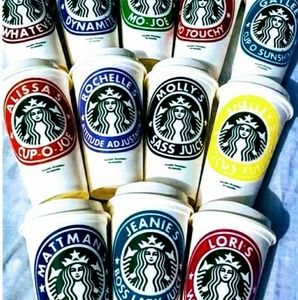 Custom Starbucks Cups